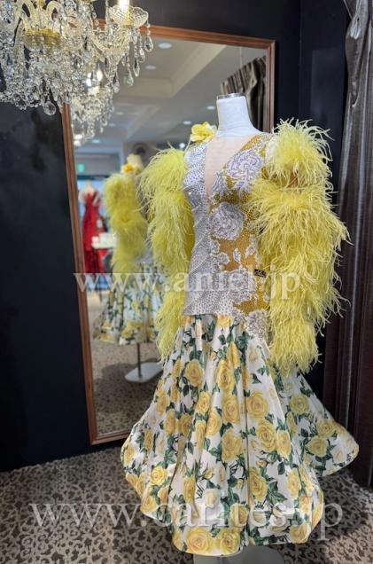 B234・【Silvia Design】イエローローズ