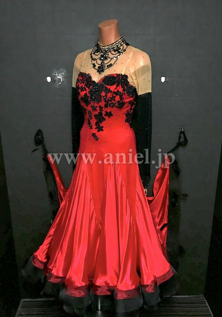 B240・【チャコット】赤&黒