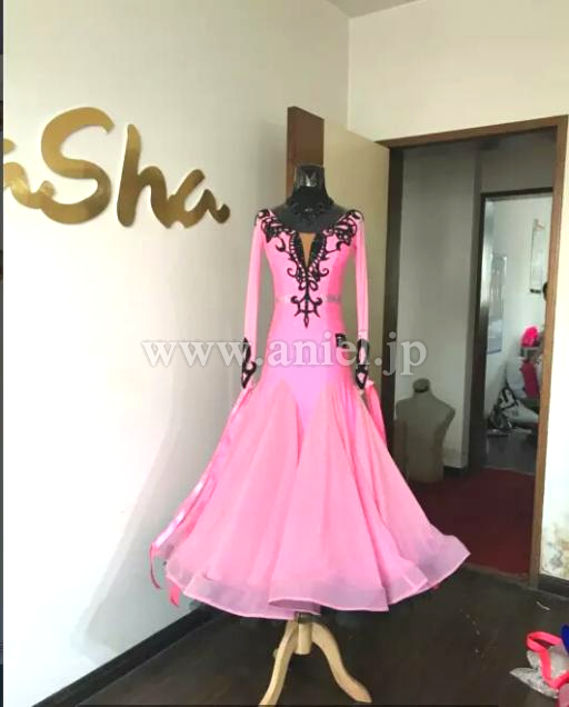 M4614・ピンク&黒・※試着不可