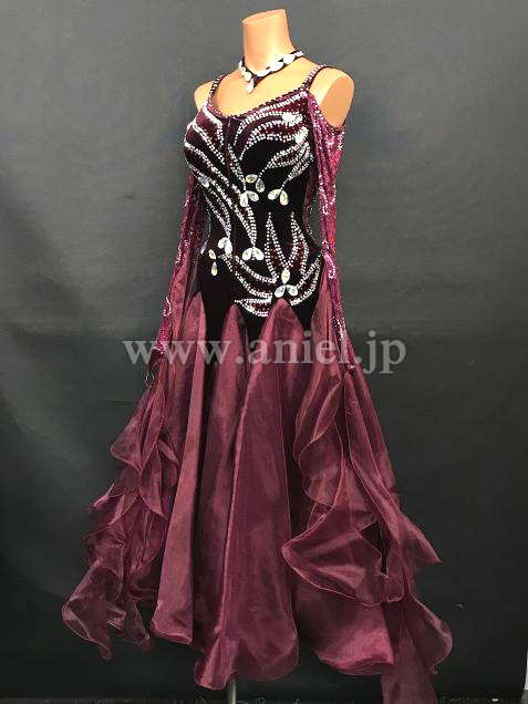 M8280・ワインレッド※試着不可