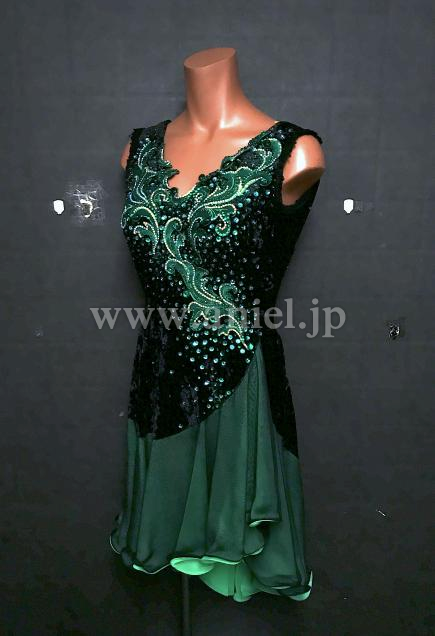 A172・黒&緑※試着不可