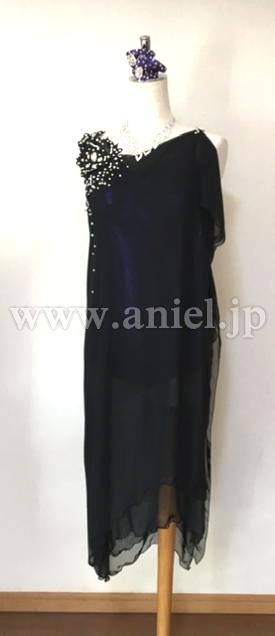 L6053・黒&紫※試着不可