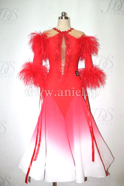 M6375・　【JDS】赤&白グラデーション