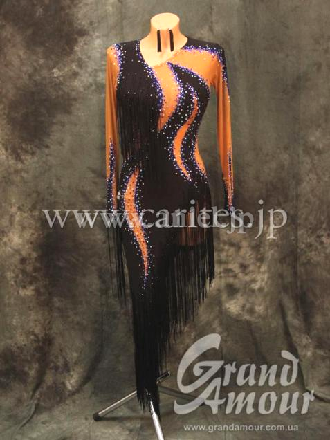 L3370・【Grand Amour】黒&サファイア