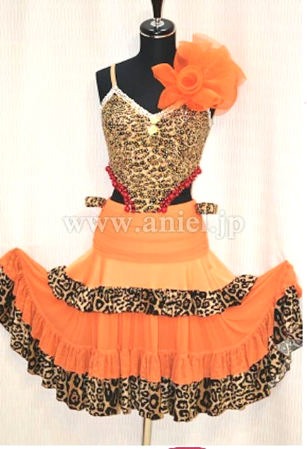 L1935・豹柄&オレンジ色
