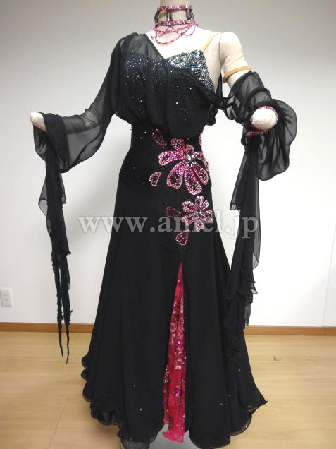 M3947・黒&ピンク