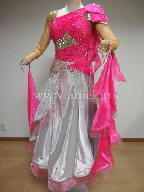 M3953・シルバー&ピンク