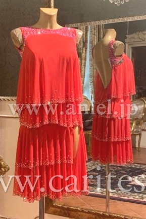 L6038・【Silvia design】レッドフレア