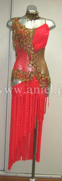 L2409・赤&ゴールド