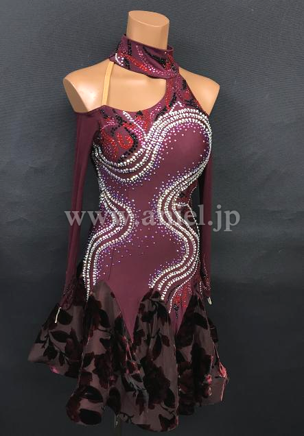 L6813・ボルドー※試着不可