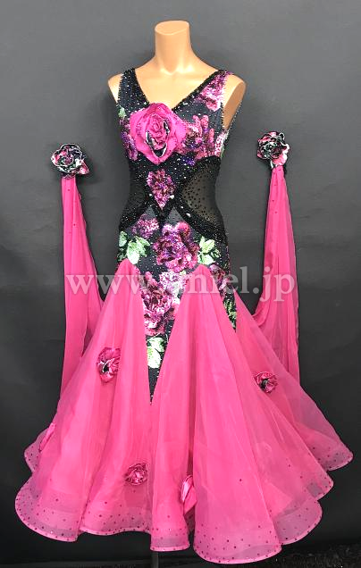 M8315・【タカダンス】ピンク&黒