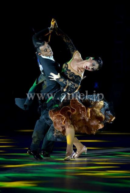 M3320・ベージュ&黒レース※試着不可