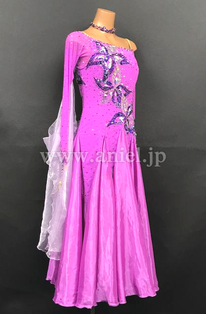 M7437・【チャコット】紫