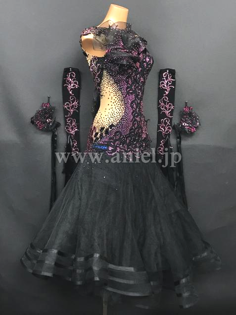 M7441・黒&ピンク