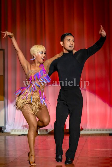 A183・ベージュ&ピンクスパンコール