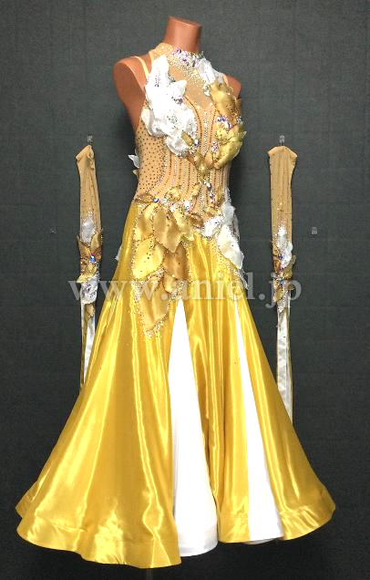 M8316・ゴールド&白