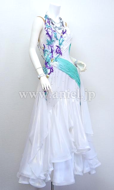 M6190・【半額セール】白紫青グラデ【チャコット】※試着不可