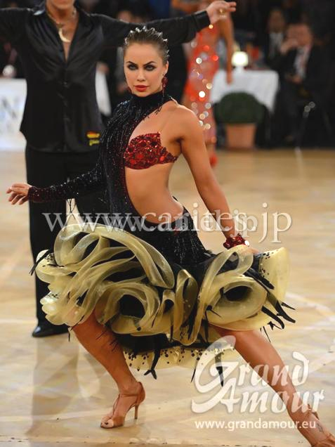 L3386・【Grand Amour】黒&赤【Nina着用】