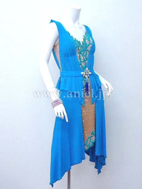 L3829・ターコイズブルー※試着不可