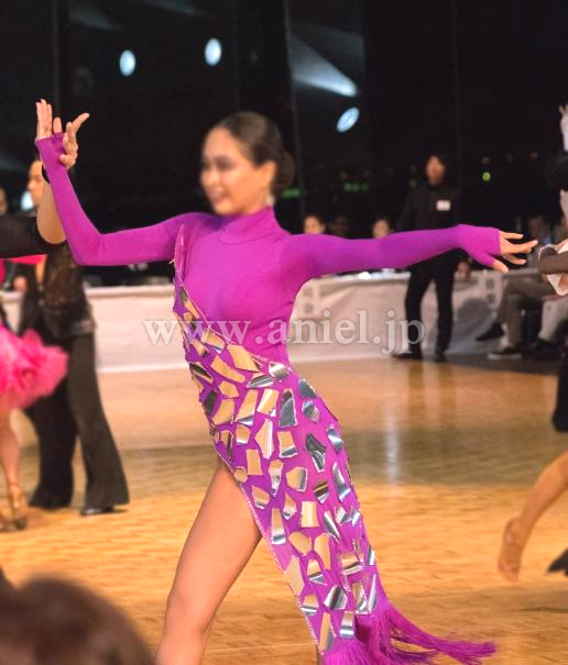 L3416・紫&シルバー