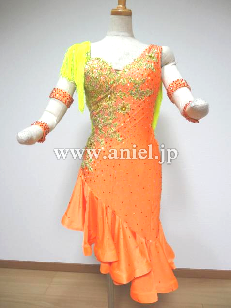 L2868・オレンジ&黄※試着不可