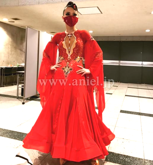 M7449・赤【Sapiel】