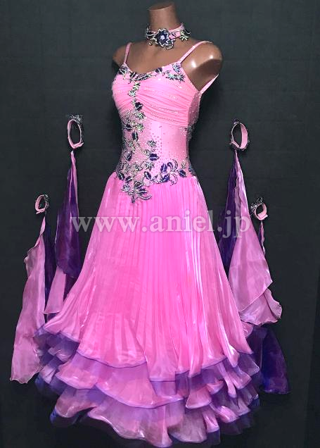 M8938・ピンク&紫