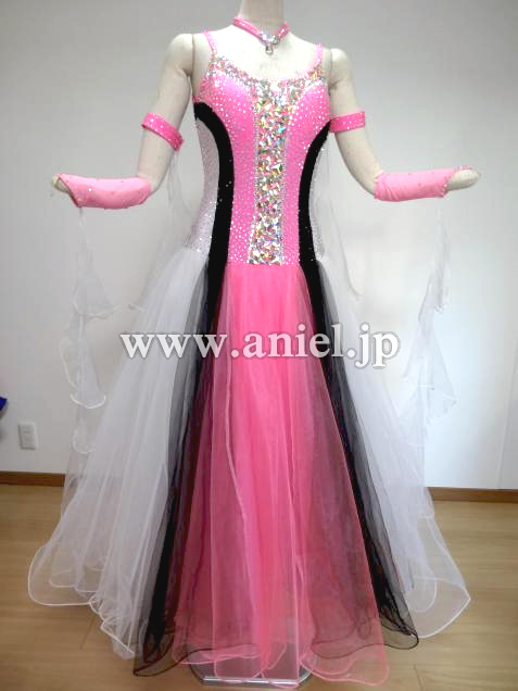 M3968・ピンク&白黒※試着不可