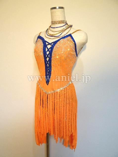 L3421・オレンジ&青※試着不可