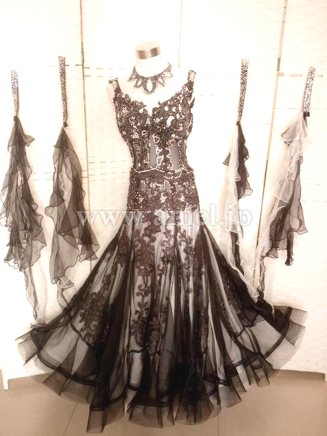 M3986・【RS】黒レース&白※試着不可