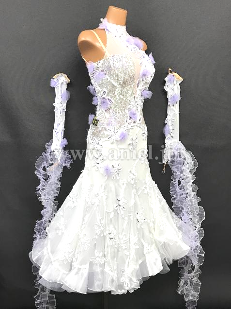 M7877・【sapiel】白&紫