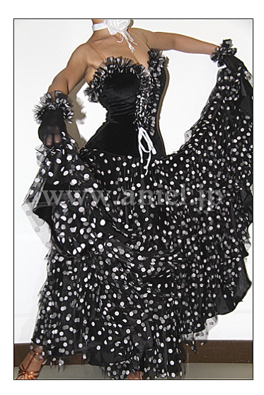 L3825・水玉パソドレス