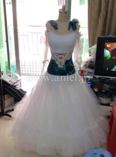 M2725・白&ジェード・※試着不可