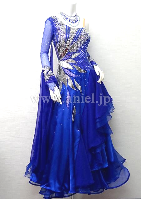 M5543・青&シルバー