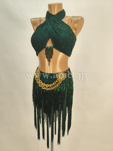 AL7501・【NAZAR】フォレストグリーン&ゴールド※試着不可