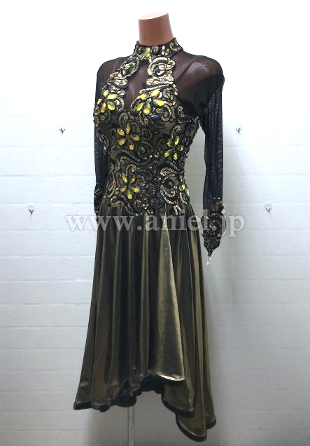 L7253・黒&ゴールド※試着不可