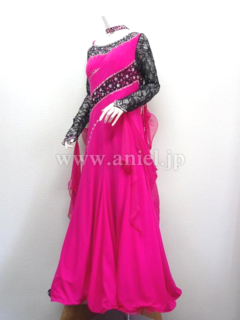 M6319・ピンク&黒※試着不可