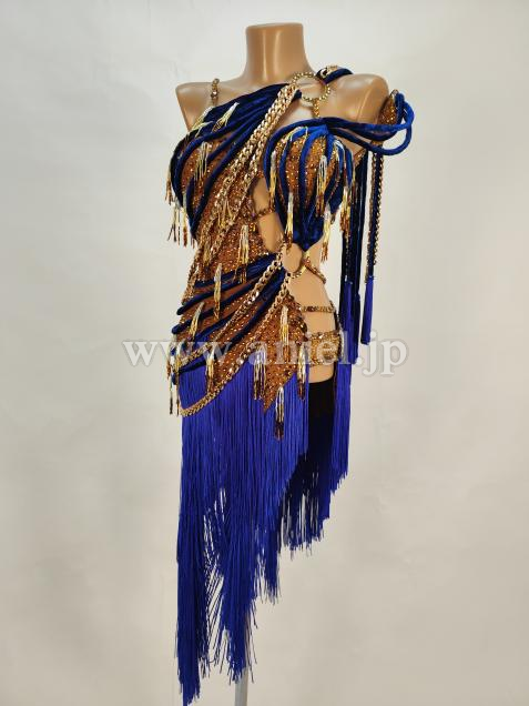 AL7503・【NAZAR】コバルトブルー&ゴールド※試着不可