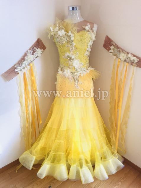 M5500・【Silvia design】イエロー花