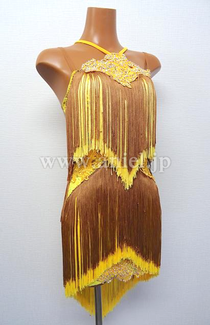 L5117・ブラウン&黄※試着不可