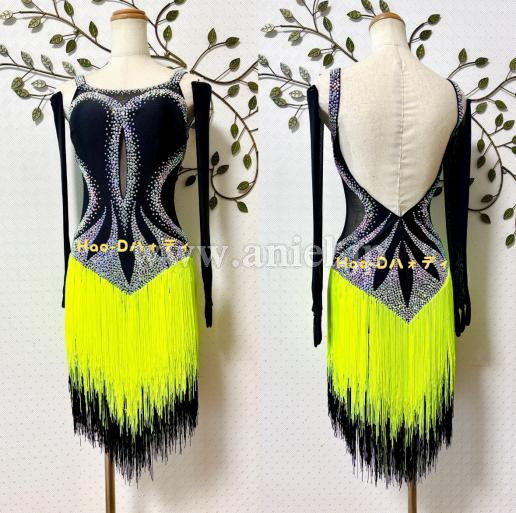 AL7505・黒&蛍光イエロー