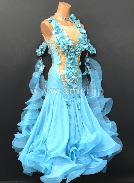 M7743・【タカダンス】水色