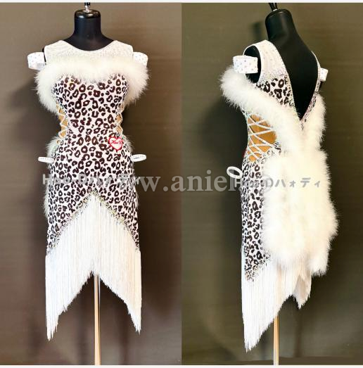 AL7506・白&黒豹柄