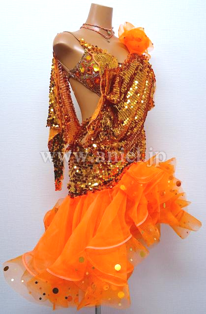 L5118・【タカダンス】オレンジ※試着不可