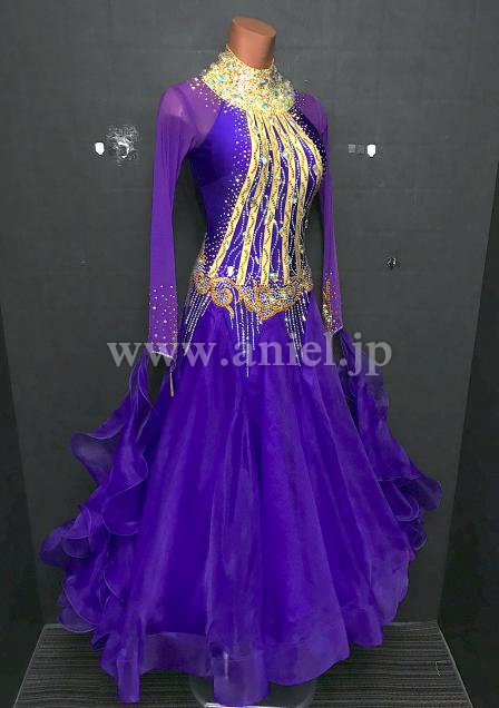 B305・紫&ゴールド