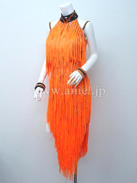 L3849・オレンジ&黒