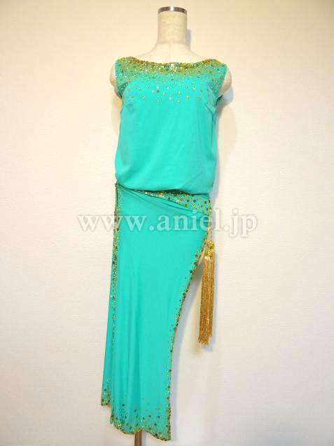 L3438・ジェード&ゴールド※試着不可