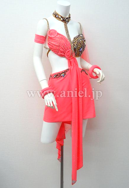 L3853・サーモンピンク※試着不可