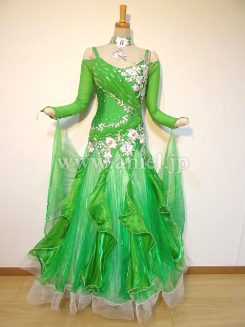 M4794・緑&白※試着不可