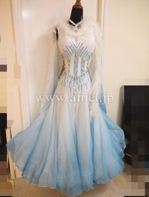 M5571・白&水色※試着不可